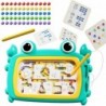 WOOPIE Tablica Magnetyczna Montessori Labirynt Krab Turkusowa