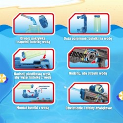 WOOPIE Pistolet Na Wodę Elektryczny Automayczny