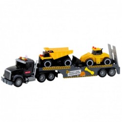 World Sounds Truck Dumper Excavator Set Black