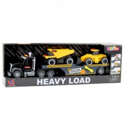 World Sounds Truck Dumper Excavator Set Black