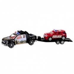 Off-Road Police Car Set with Tow Truck and Patrol Car