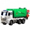 Large Garbage Truck Lifting Function 2 Bins Lights Sounds Green 1:10
