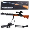 Toy Sniper Rifle AK-528 Sight Tripod Lights Sounds