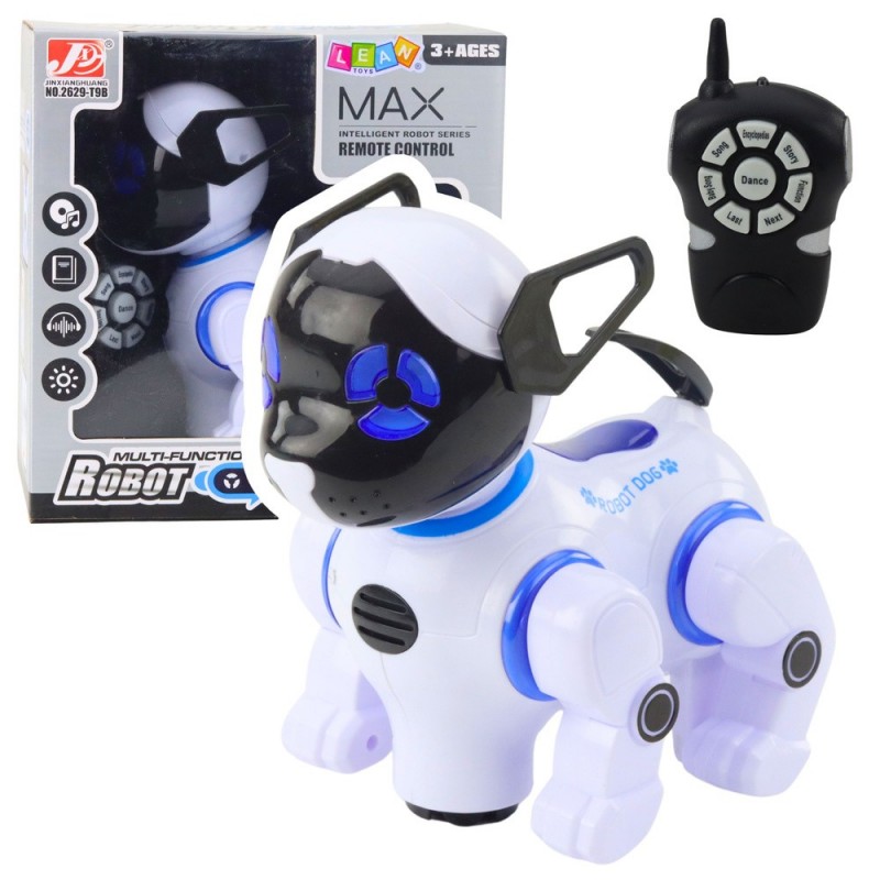 Interactive Remote Controlled Robot Dog RC Dances Walks Lights Sounds