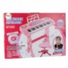 Electronic Piano for Children with Microphone 37 Keys Pink