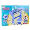 Electronic Piano for Children with Microphone 37 Keys Blue