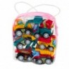 Set of Mini Construction Cars with Motor in a Bag 6 pcs.