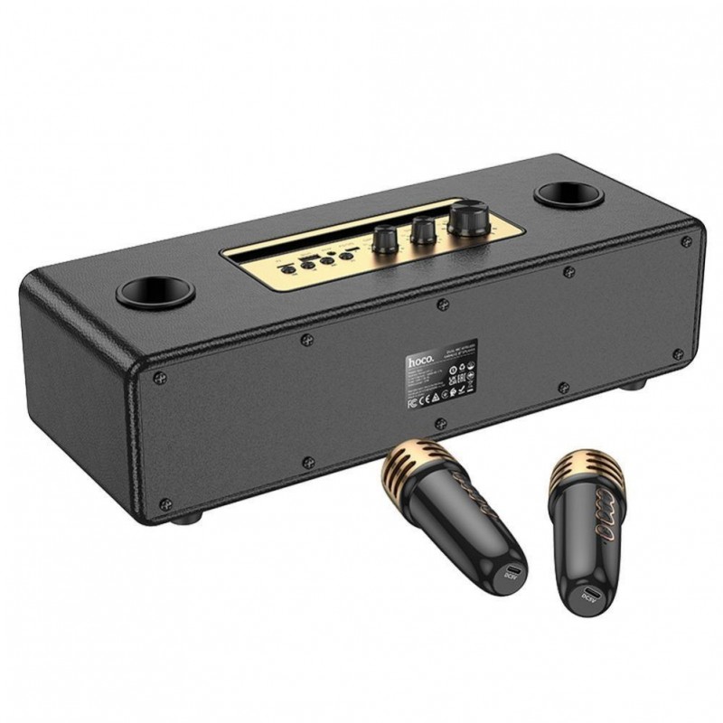 Bezvadu skaļrunis Hoco  Bluetooth speaker system 25W 6h Hoco BS63 black 