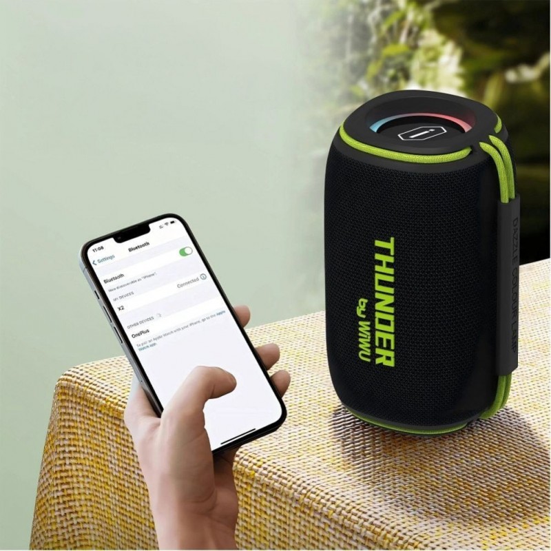 Bezvadu skaļrunis WiWU  WiWU - Wireless Bluetooth Speaker Thunder H5 5W 