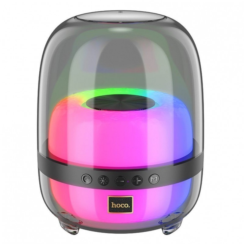 Bezvadu skaļrunis Hoco  Bluetooth speaker LED 10W 5h Hoco BS58 black 
