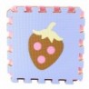 Soft Puzzle Educational Mat EVA Foam Fruits Sweets Pastel 16 pcs.