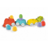 Clemmy Sensory Color Train Locomotive, Wagons & Soft Blocks Clementoni 17961