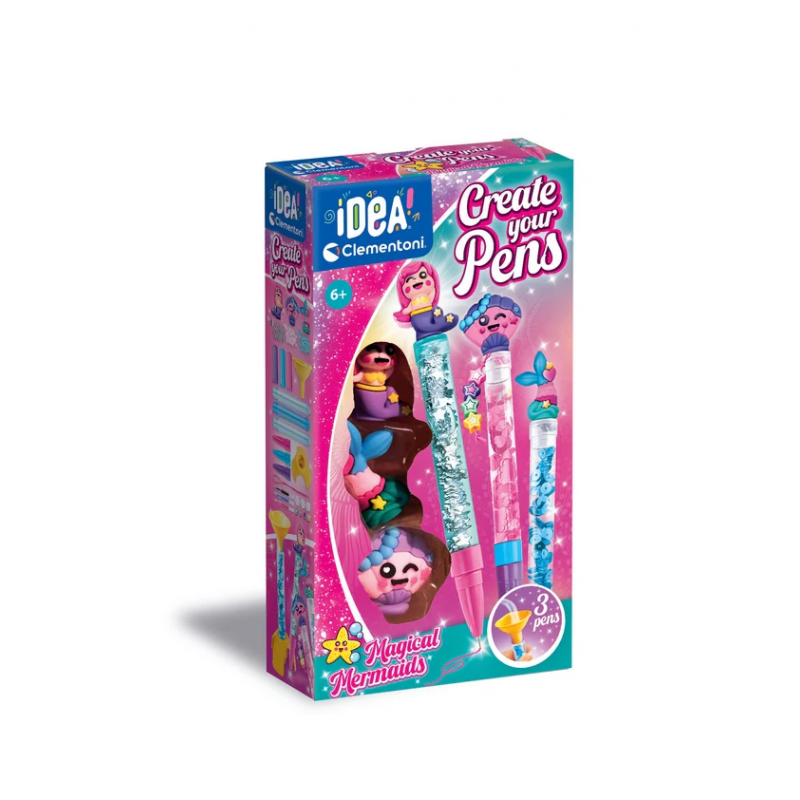 Idea Art Mini Factory Mermaid Pen Creators Clementoni 18159