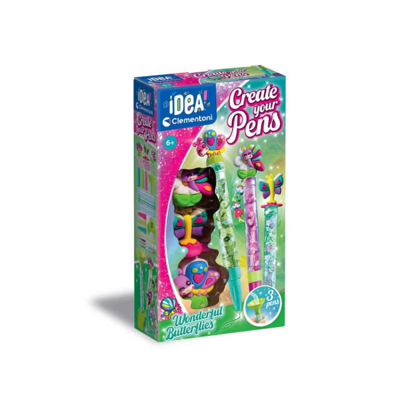 Idea Art Mini Factory Butterfly Pen Creators Clementoni 18169