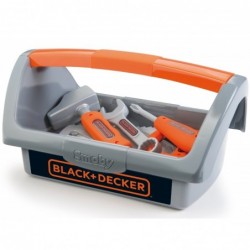 Smoby Toolbox 6 accessories Black + Decker