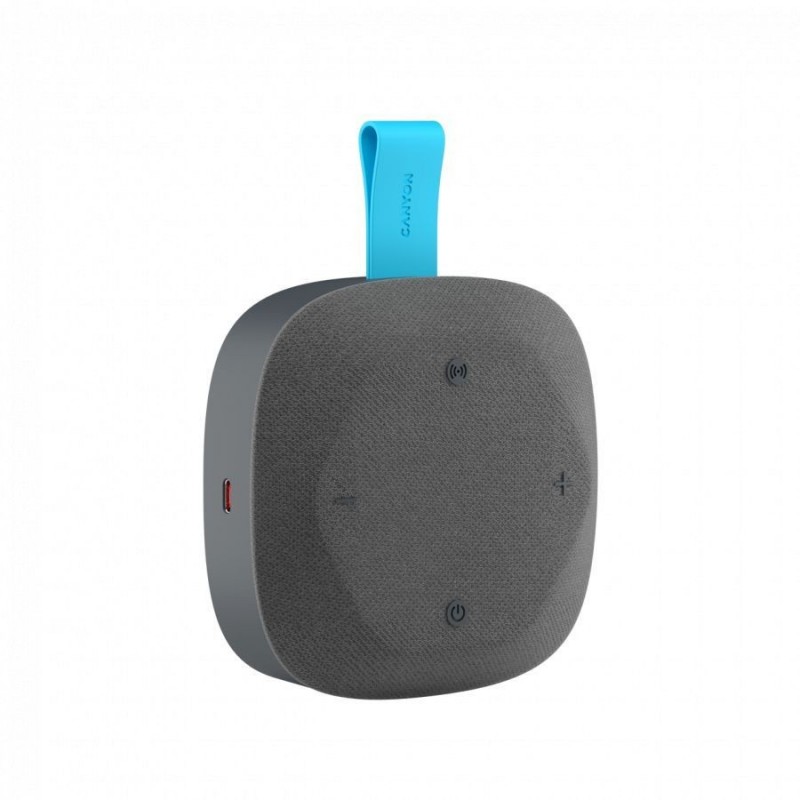 Bezvadu skaļrunis Canyon  CANYON speaker HEXAGON 10 TWS 8W IPX5 Grey Blue 