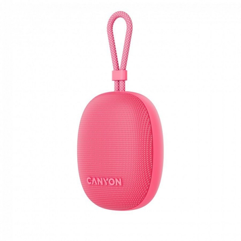 Bezvadu skaļrunis Canyon  CANYON speaker OnMove 12 IPX7 TWS 5W Pink 