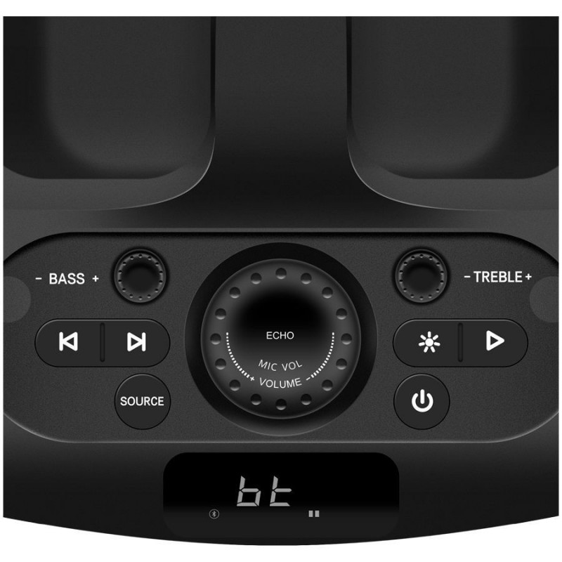 Bezvadu skaļrunis Sven  Bluetooth, RGB, Wheels 