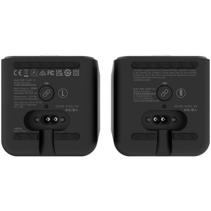 Bezvadu skaļrunis KLIPSCH  Flexus SURR 100  Black 