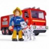 SIMBA Fireman Sam Jupiter Firetruck Sam and the Dog Radar figurine