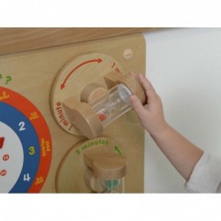 MASTERKIDZ Nauka O Czasie Czytanie Godziny - Tablica Edukacyjna