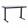 Desk ERGO FIT with 1 motor 122x62xH73,5-118cm, black