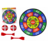 Shield Dart Game + Darts and Velcro balls