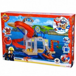 SIMBA Fireman Sam Ocean Station Rescue Station Figurine Pontoon