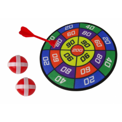 Shield Dart Game + Darts and Velcro balls