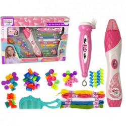 2 in 1 Hair Braiding Kit Beads