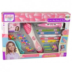 2 in 1 Hair Braiding Kit Beads