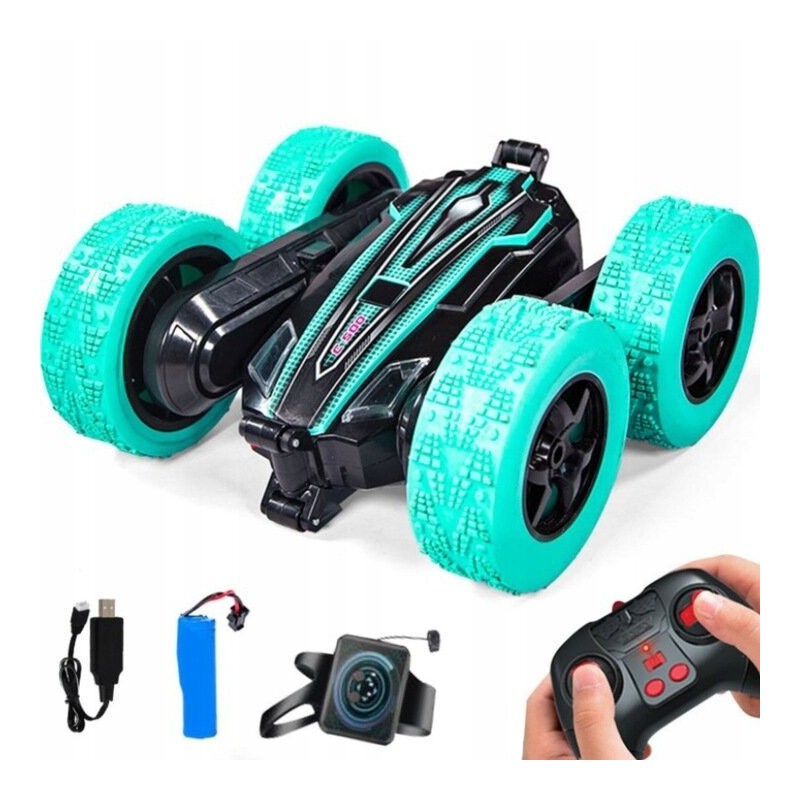 Twister Stunt Car Hand Gesture Control Remote Control Blue
