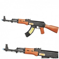 AK-47 Toy Rifle for Kids Lights and Sounds 68.5 cm