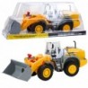 Excavator Construction Vehicle Large Movable Bucket Gray-Yellow
