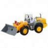 Excavator Construction Vehicle Large Movable Bucket Gray-Yellow