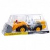 Excavator Construction Vehicle Large Movable Bucket Gray-Yellow