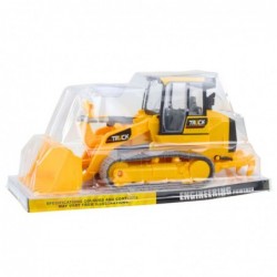 Crawler Bulldozer Construction Vehicle Movable Bucket Yellow