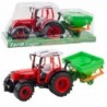 Farmer's Tractor with Seeder Red