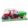 Farmer's Tractor with Seeder Red