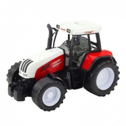 Agricultural Farm Tractor With Trailer Feed Mixer Red 60cm