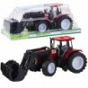 Tractor Agricultural Vehicle Farmer With Grapple Red