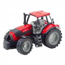 Agricultural Farm Tractor with Plow Drive Red