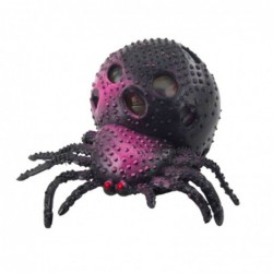 Spider Anti-Stress Squishy Toy with Gel Balls Black
