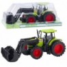 Tractor Agricultural Vehicle Farmer With Grapple Green