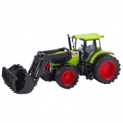 Tractor Agricultural Vehicle Farmer With Grapple Green