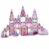 Magnetic Windows Blocks for Girls Pink 50 pcs.