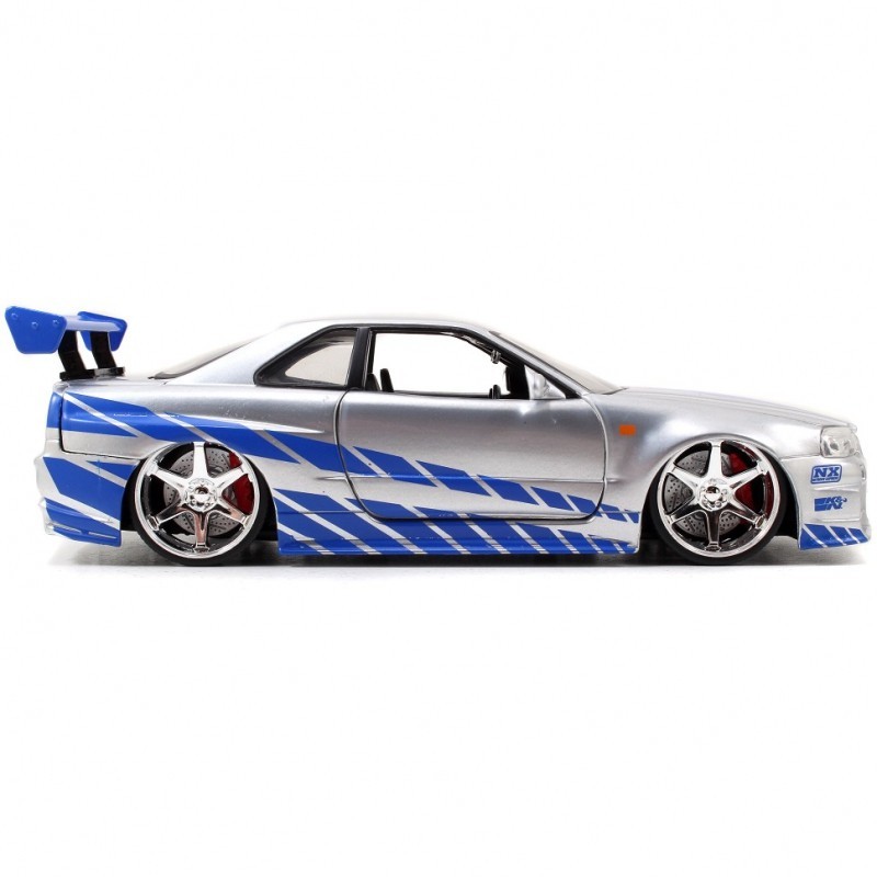 Jada Fast & Furious Car Brians Nissan Skyline Gtr-R 1:24 • Pris »
