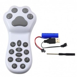 Interactive Husky Robot Dog Remote Controlled RC Voice Tricks Gray