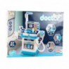 Doctor's Set Medical Trolley with EKG Lights Sounds 37 pcs.