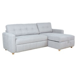 Corner sofa bed WAIOLA grey